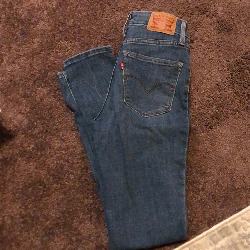 LEVI’S HIGH 721 RISE SKINNY JEANS